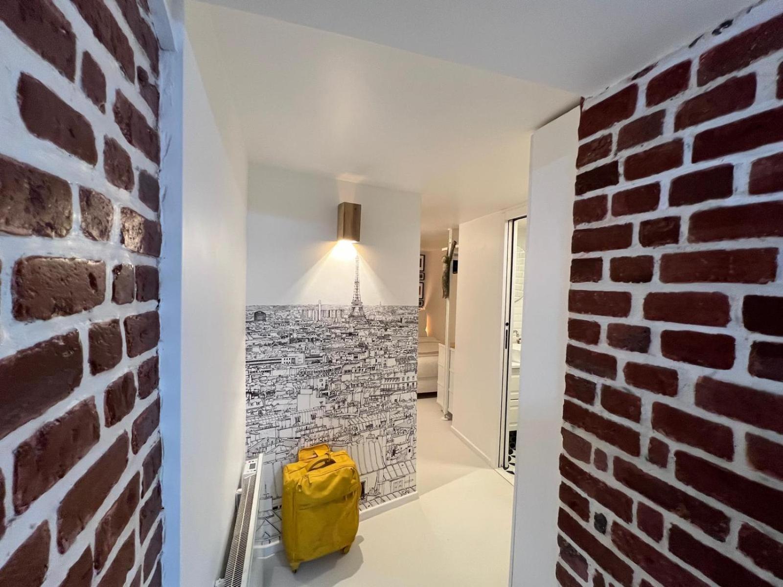 Appartement Design Quartier Montmartre-Sacre-Coeur! Paris Xviiie Exteriör bild
