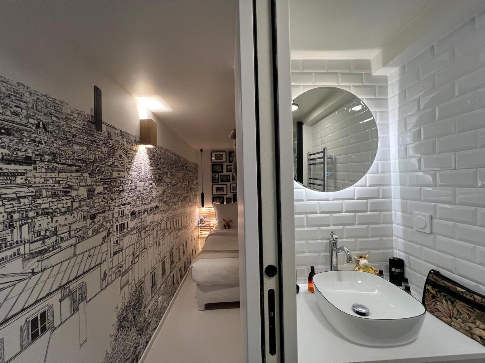 Appartement Design Quartier Montmartre-Sacre-Coeur! Paris Xviiie Exteriör bild