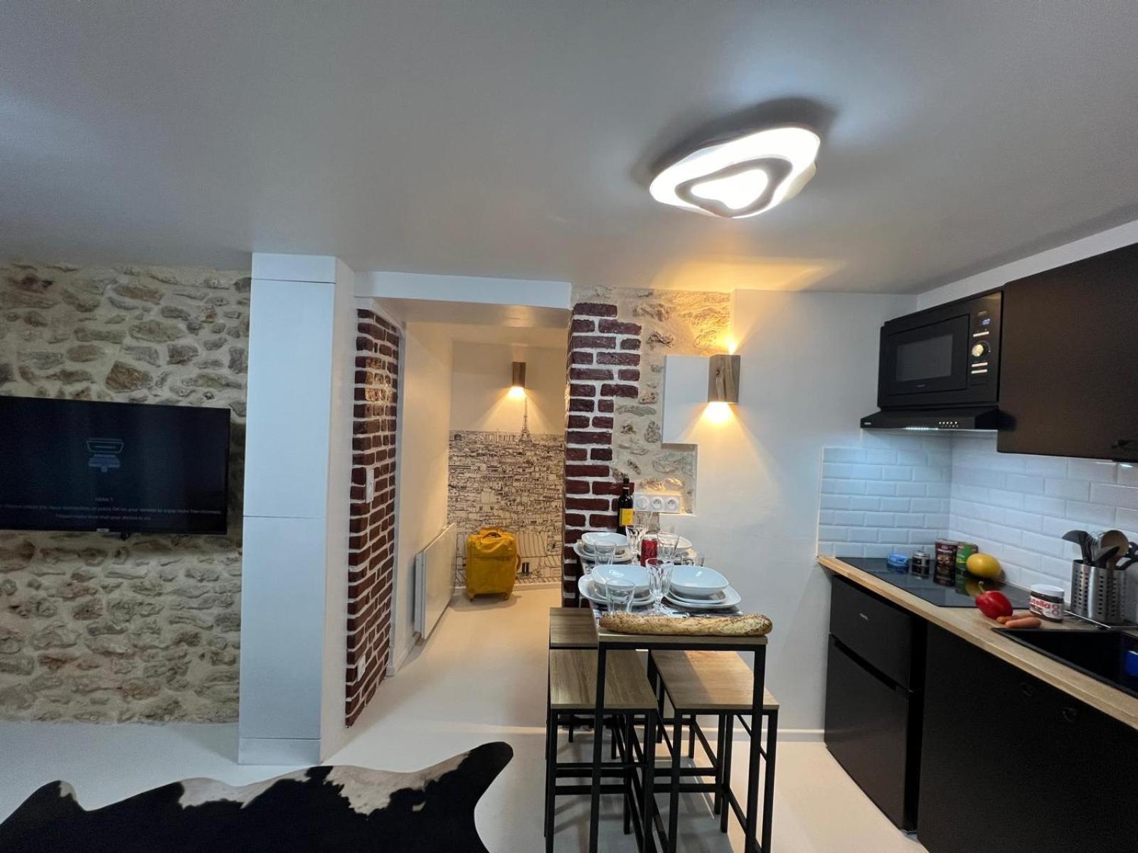 Appartement Design Quartier Montmartre-Sacre-Coeur! Paris Xviiie Exteriör bild