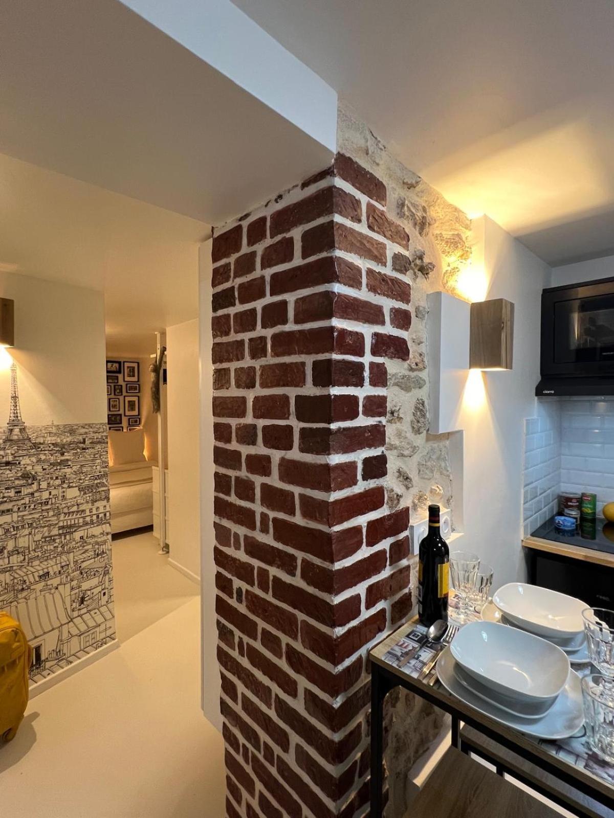 Appartement Design Quartier Montmartre-Sacre-Coeur! Paris Xviiie Exteriör bild